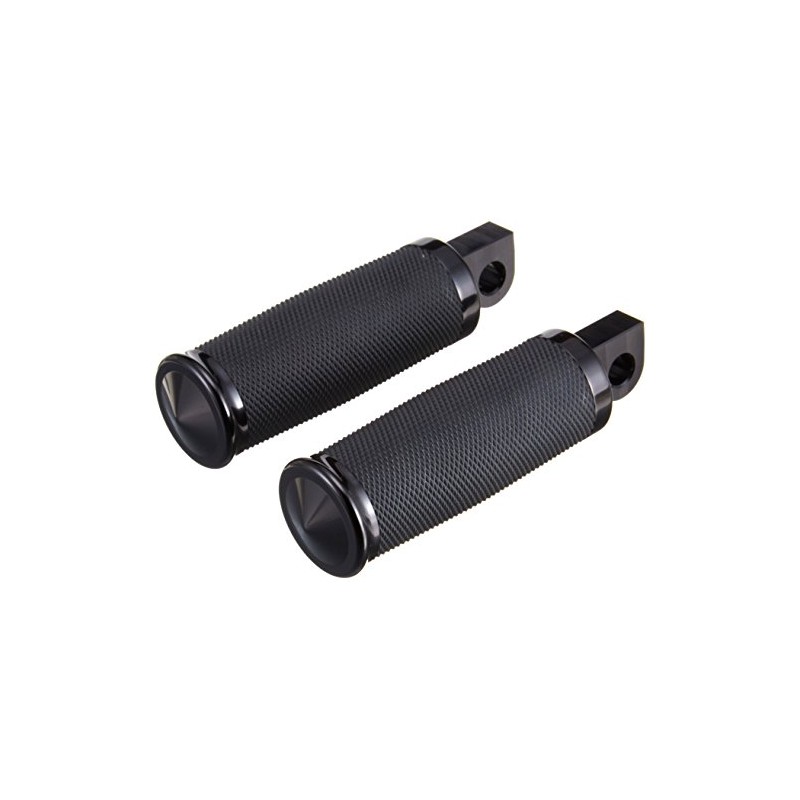 Kijima Bike Parts Foot Pegs Metra Aluminum Billet Glossy Black