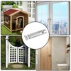 ASelected 8PCS Gate Bolt Lock 4In(100Mm) Stainless Steel Door Lock