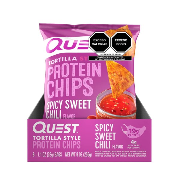 Quest Tortilla Style Protein Chips - Spicy Sweet Chili