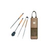 Snow Peak N-024 - Fire Tool Set Pro, Bamboo