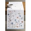 Maison d' Hermine Ice Florals 100% Cotton Table Runner Farmhouse