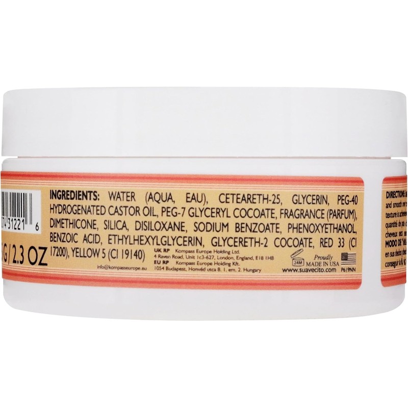 Suavecito Pomade Suavecita Cera para Mujer de Fijacion Media Brillo