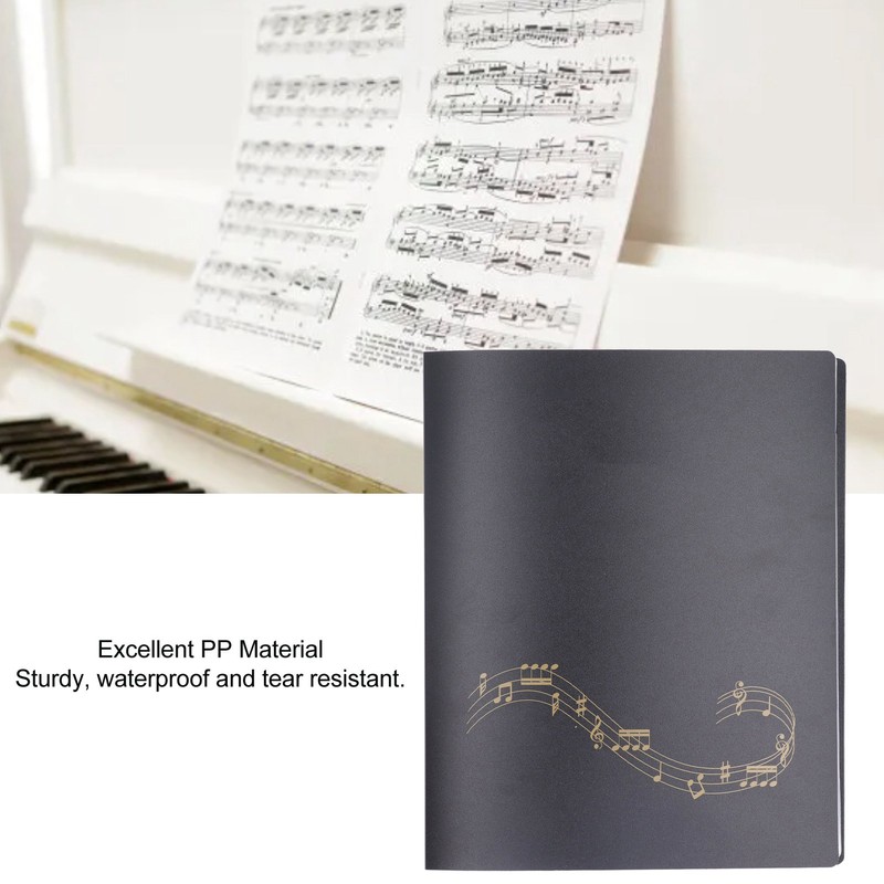 Sheet Music Folder PP 60 Pages Capacity Writable Music Sheet