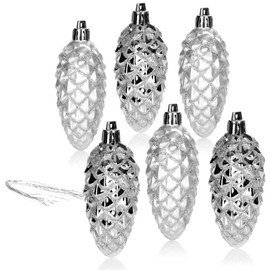 com-four® Christmas tree ornaments, decorations for the Christmas tree, hanging Christmas tree decoration, shatterproof