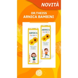 Dr. Theiss Arnica Baby - Body Cream for Children, Soothing, 100 ml, Pomade with Arnica and Marigold with Soothing and Soothing Effect on Child's Delicate Skin