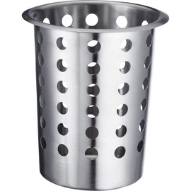 Westmark 69042291 Cutlery Holder / Kitchen Utensil Holder Conical Diameter Approx. 11.6 cm Height 13.3 cm Stainless Steel Silver