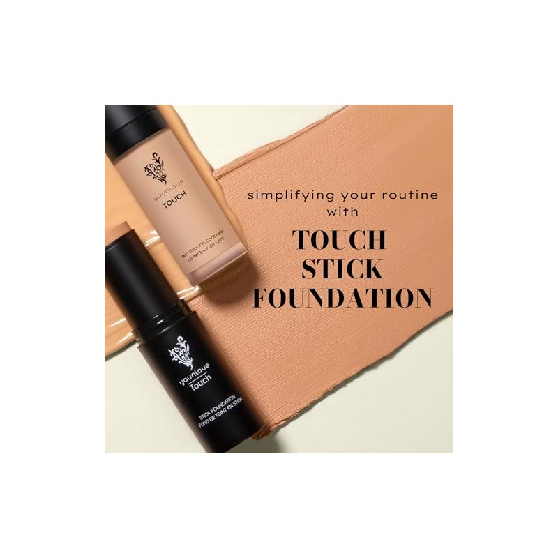 Younique Base Maquillaje Touch Stick Terciopelo Corrector Cobertura Media Alta