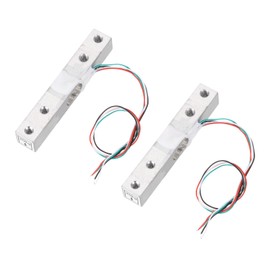 sourcing map 2PCS Digital Load Cell Weight Sensor 20KG Pressure Load Cell Weighting Sensor High Precision Miniature for DIY Portable Electronic Kitchen Scale Kit