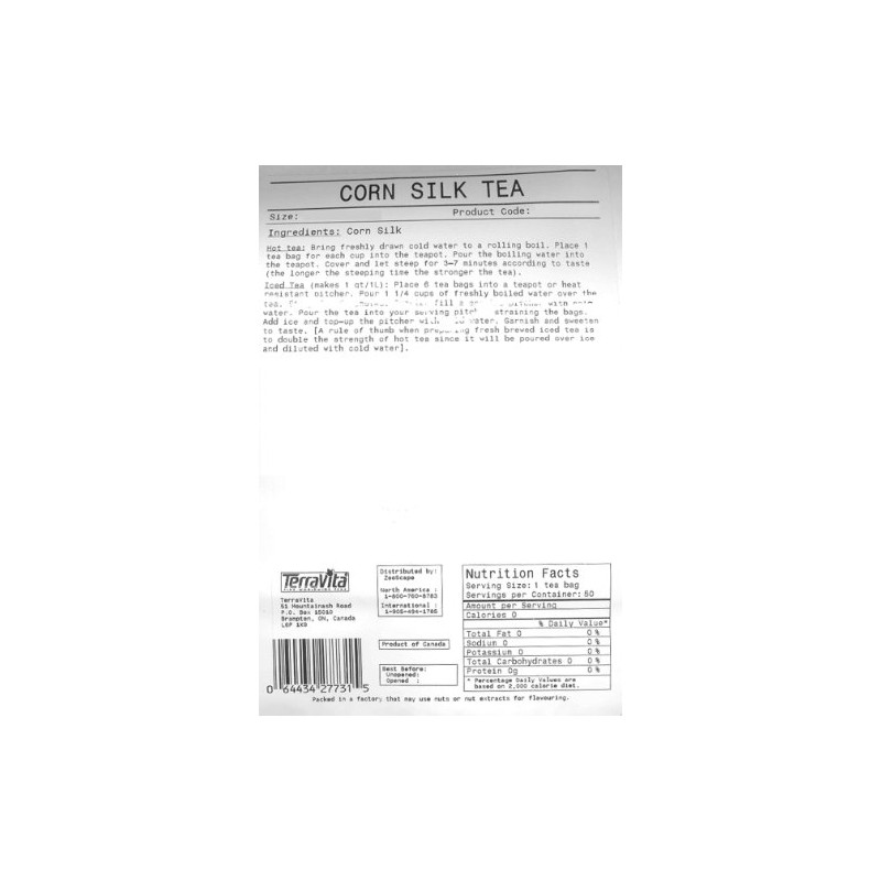 Corn Silk Tea (Loose) (8 oz, ZIN: 427733)