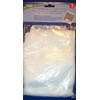 Zippered Mesh White Laundry Clothing Garment Wash Bags THREE PACKS