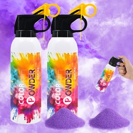 Photo Fog Atmosphere Smog 2 Pack Fire Extinguisher Purple for Gender Reveal Photoshoot Video Props Stage Mister Foggers Purple Smoke Gender Reveal Extinguisher for Birthday Wedding Party Celebration