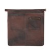 Tanner london Leather Workshop Apron with Multiple Pockets, Brass Hardware,