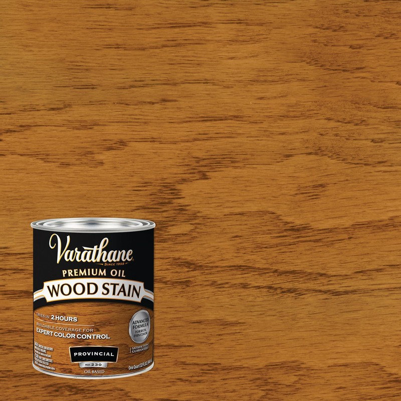 Varathane 211717H Premium Wood Stain, Quart, Provincial