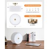 VONLUCE Semi Flush Mount Ceiling Light, 12.2" Ceiling Light Fixture