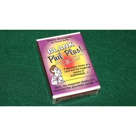 Murphy's Magic Supplies, Inc. Blank Phil Plus 2 (Version 2) by Trevor Duffy, Beginner, Intermediate, Card Trick, Mentalism