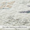 100% Cotton Queen Size Bedspread Beige Oversized 60x80 + 30in