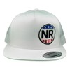 Voted LP White Trucker Unisex Hat
