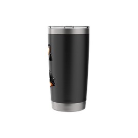 Cute Corgi Dog Graduation Stainless Steel Insulated Tumbler