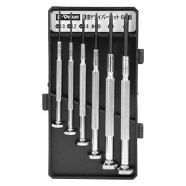 E-Value Precision Screwdriver Set, Set of 6 -1・-1.2・-1.6・+00・+1mm ED-20