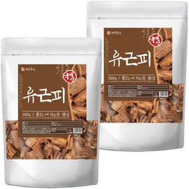 Domestic root bark elm tea 500g, 2 packs, practical, large capacity / 국산 유근피 느릅나무 차 500g 2개 실속형 대용량