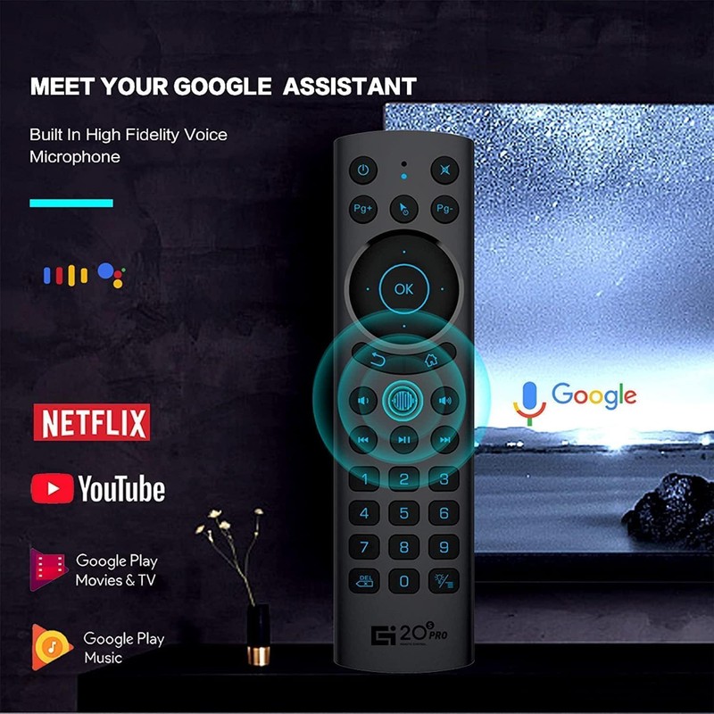 Bluetooth Voice Remote Control for Smart TVs, Universal Voice Remote