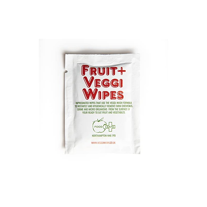 Veggi Wash Fruit & Vegetable Wipes