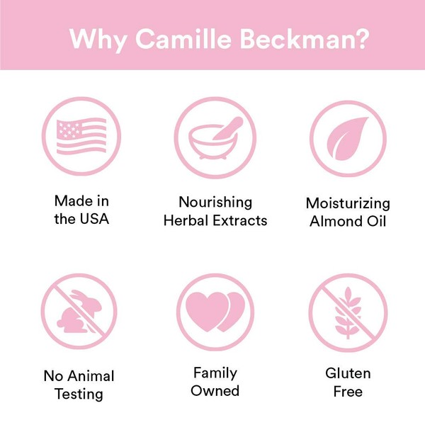Camille Beckman Silky Body Cream, English Lavender, 2 Ounce