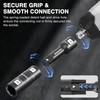 WORKPRO 4PCS Impact Socket Set 1/2" Drive, Lug Nut Socket