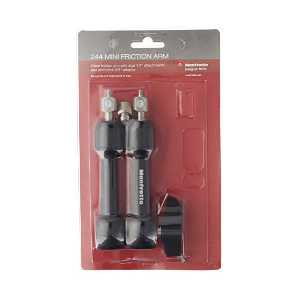 Manfrotto 244MINI 244 Mini Friction Arm (Black)