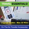 VFM - Airline Scales, Travel Essentials, Suitcase Scales, Portable Luggage