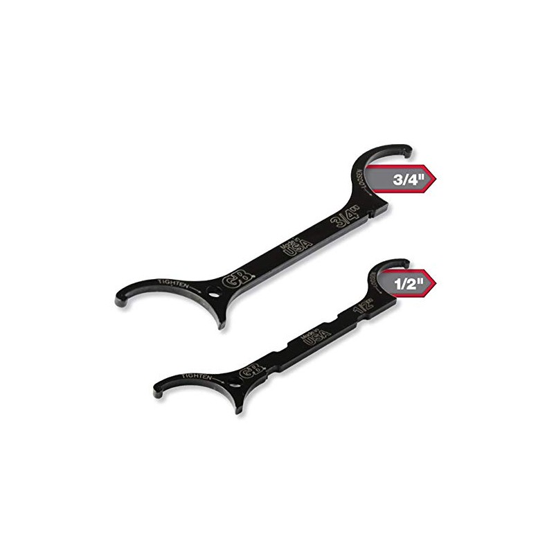 Gardner Bender LNW-KIT Locknut Wrench Kit, ½ & ¾ Inch.,