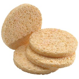 SILKLINE PROFESSIONAL Natural Cellulose Sponges, 12 Count