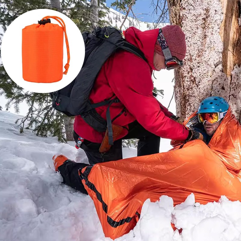Emergency Survival Bivvy Bag – Lightweight Thermal Sleeping Bag –