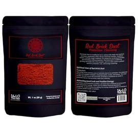 Solo Therapy Red Brick Dust, 28 grams, Red Brick for Protection, Cleansing, Keep Away your Home from Negative Energies