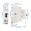 Baomain 220V AC 2-Pole Contactor, 25A 1NO1NC Normally Open +