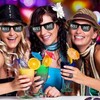 KZXCVS Kiss Me Party Glasses Motif Party Glasses Fancy Dress