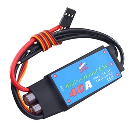 ZMR 40A Bidirectional Brushless 2-6S UBEC 3A 5V ESC for Remote Control Car Pneumatic Underwater Propeller