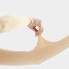 Golf Cooling UV Protection Wrist Arm Sleeves - Skin Tone Unisex Gray 2ea