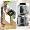 Rocfinity Pull Out Trash Can Under Cabinet Shelf, Under Cabinet