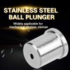 Spring Ball Piston Stainless Steel 304 Smooth Precision Positioning Beads