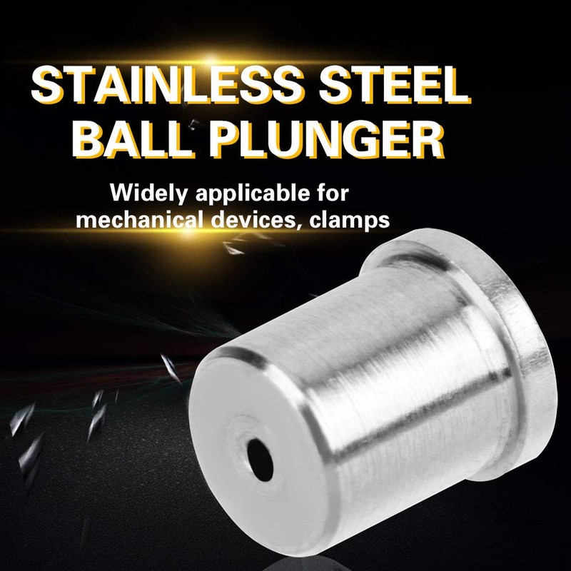 Spring Ball Piston Stainless Steel 304 Smooth Precision Positioning Beads