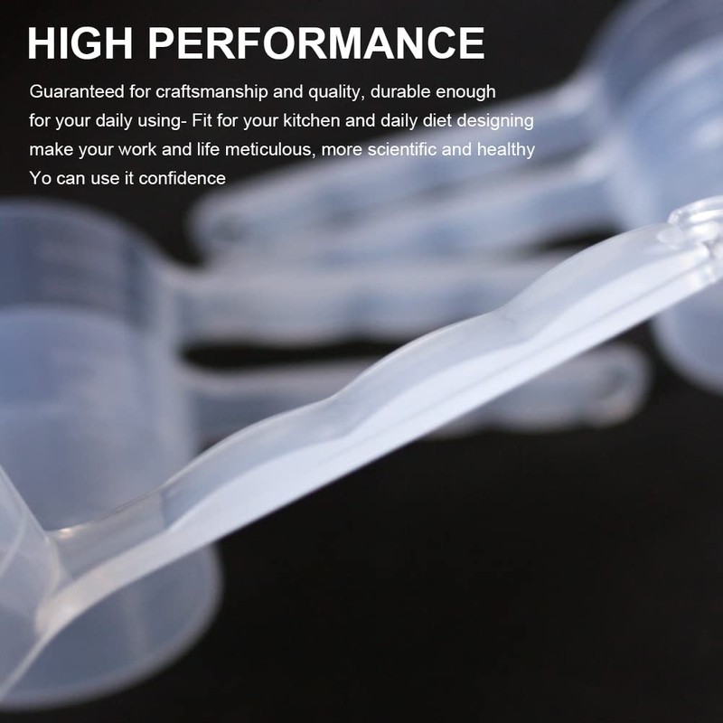 Measuring Spoon, Dosing Spoon 50 ml, 25 g Transparent with