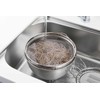 Yoshikawa 1686192 Stainless Steel Boiled Colander, 9.8 inches (25 cm)