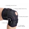 Knee Brace with Side Stabilizers Adjustable Compression Knee Support Brace