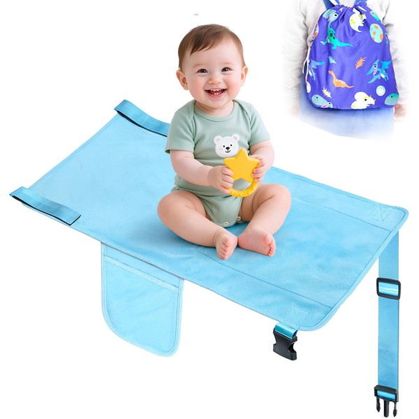 Toddler Airplane Bed, Airplane Seat Extender for Kids, 2 in