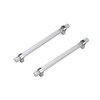 SYDARSYN Pack of 2 Transparent Acrylic Cabinet Handles, T Handles,