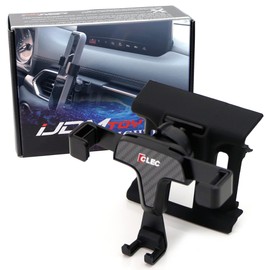 iJDMTOY Smartphone Gravity Holder w/Exact Fit Clip-On Dash Mount Compatible with Mazda 2018-up CX-5 (Won't Occupy Air Vent Opening)