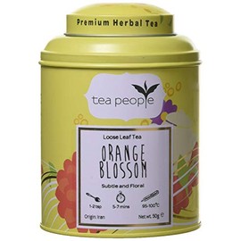 Tea People Orange Blossoms, 50 g Loose Tea in a Tin Caddy