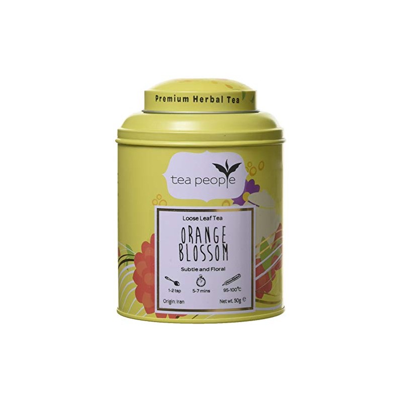 Tea People Orange Blossoms, 50 g Loose Tea in a