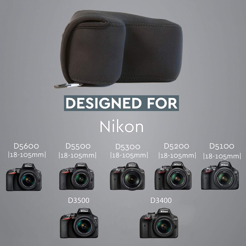 MegaGear MG1268 Nikon D3500, D5600, D3400 (18-105), D5500, D3300, D5300,